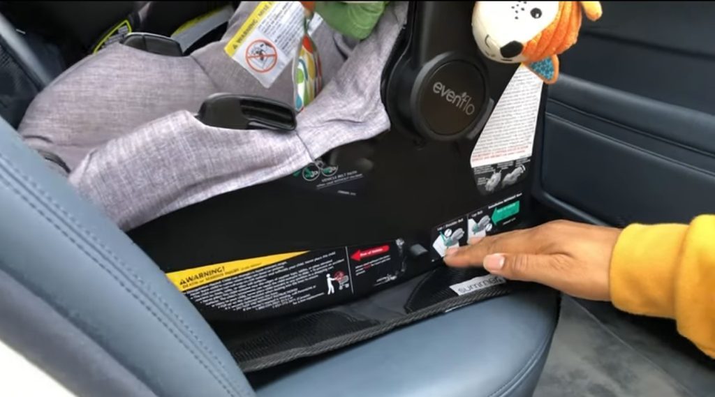 Securing car outlet seat without base